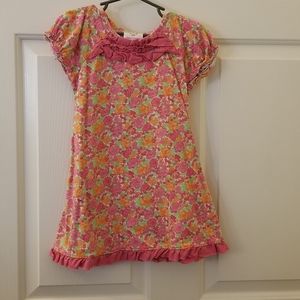 Hanna Andersson floral dress size 5-6